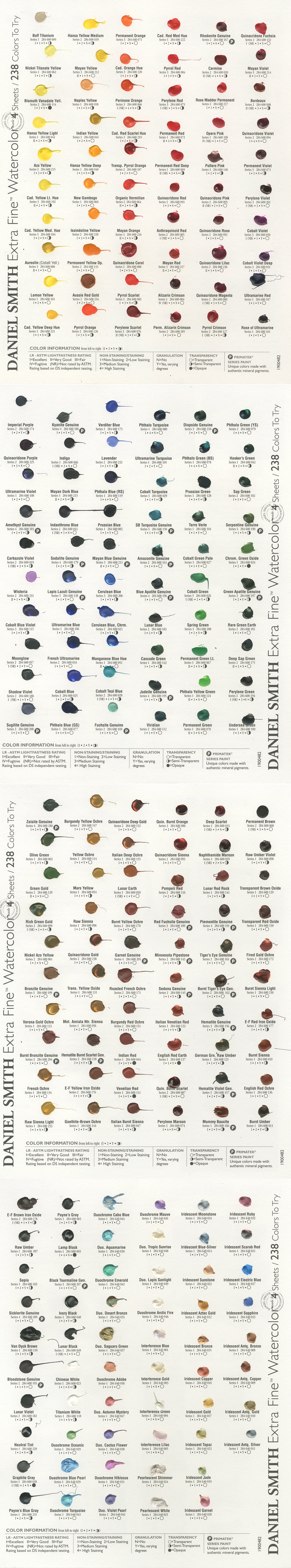 Daniel Smith Watercolor Dot Cards Daniel Smith Artists Materials