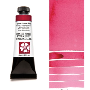 Goodbye Opera Rose? My Newest Favorite Hot Pink Watercolor