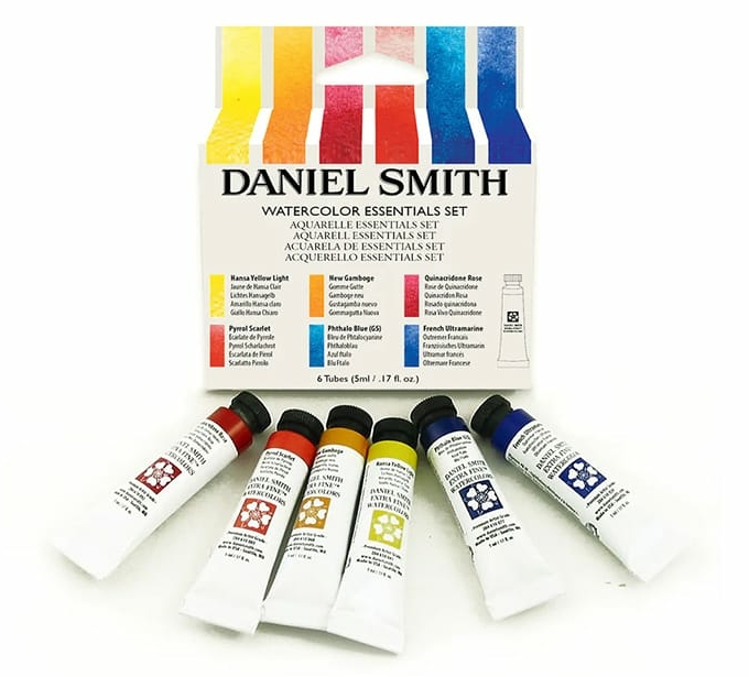 Essentials 水彩 5 毫升套装,6 色 1 Essentials Watercolor 5ml Set, 6-colors-1