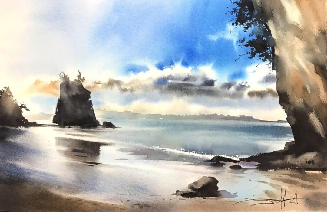 Michael Solovyev-beach scene