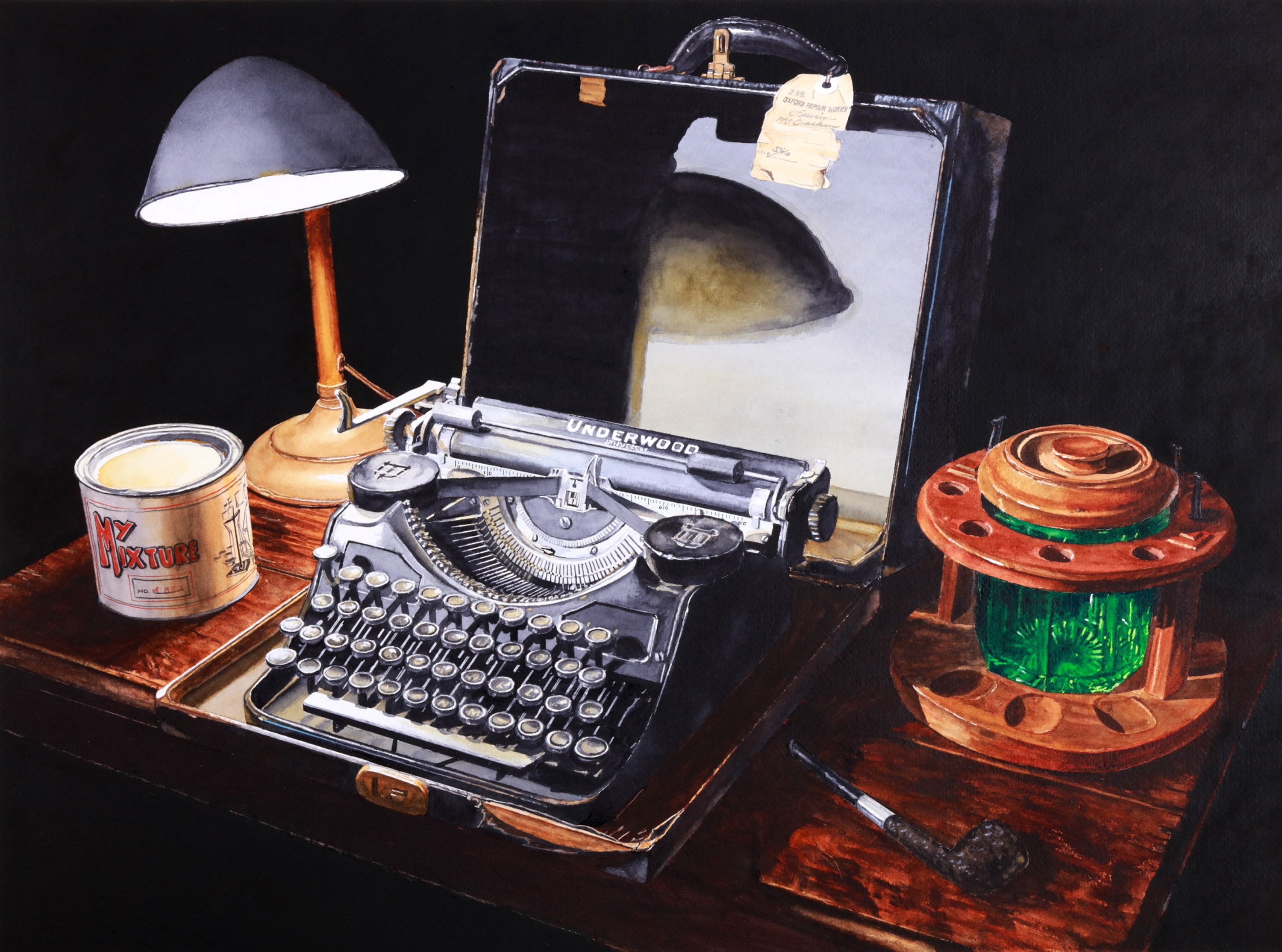 ds-bio-Laurin McCracken-Faulkner's Typewriter 20x27