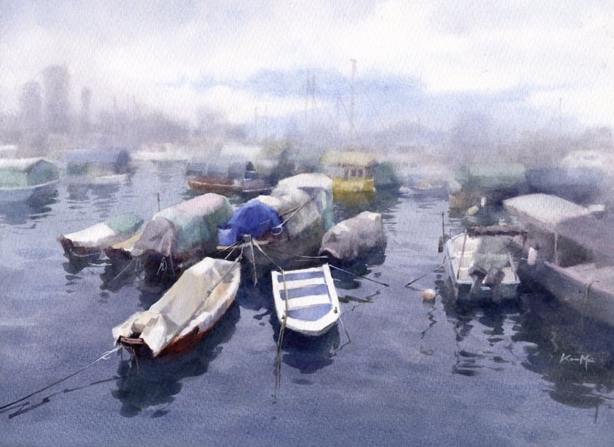 Karen Mai-harbor boats
