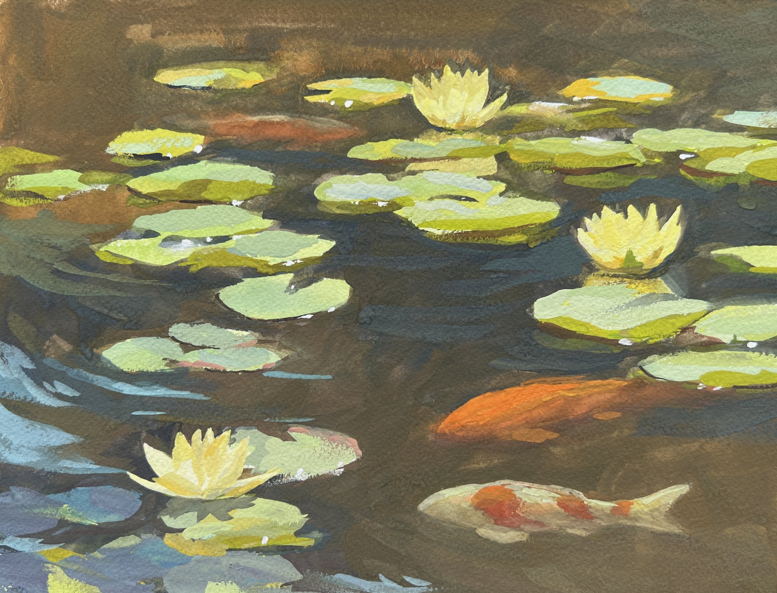 Heather Ihn Martin-koi pond