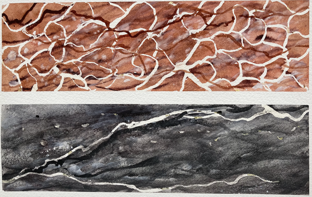 How To Create Marbled Texture With PrimaTek Watercolors DANIEL SMITH 