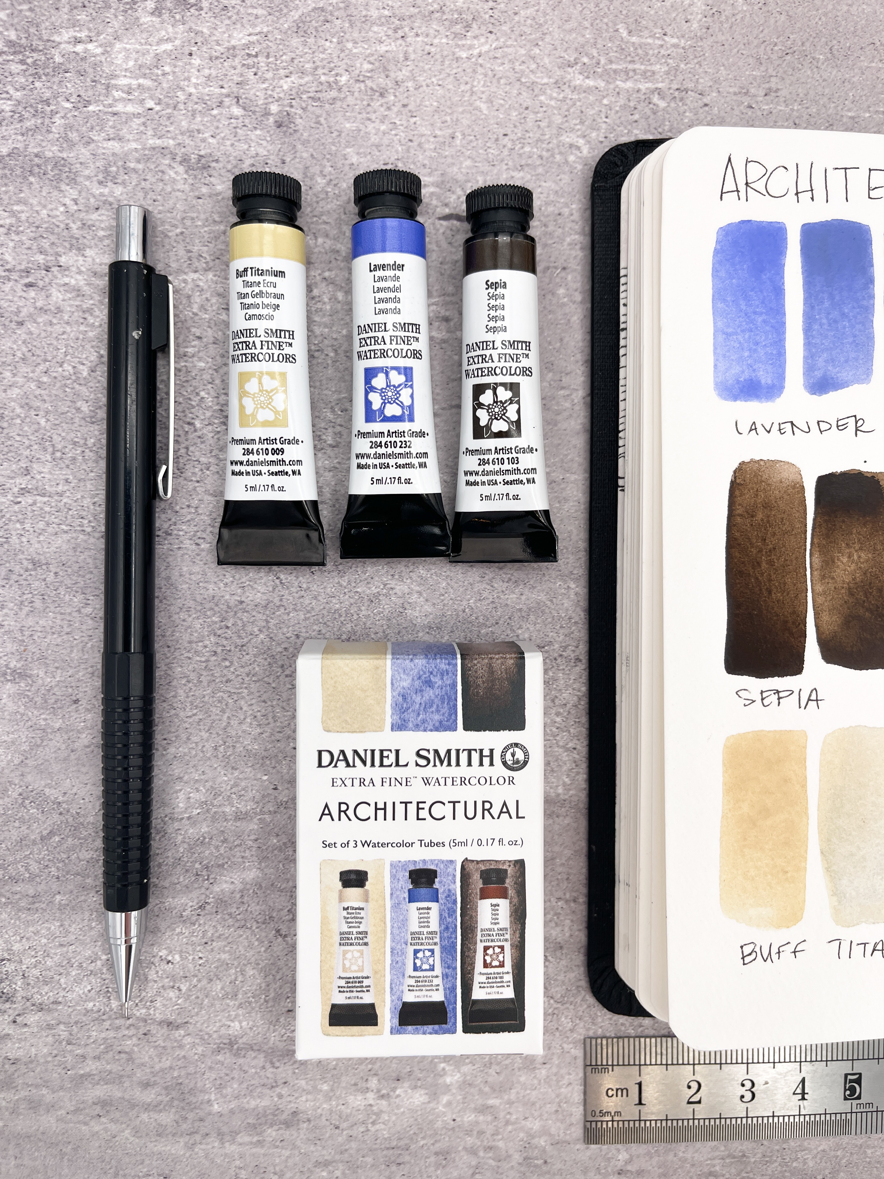 Architectural – 5ml Watercolor Triad Tube Set-4