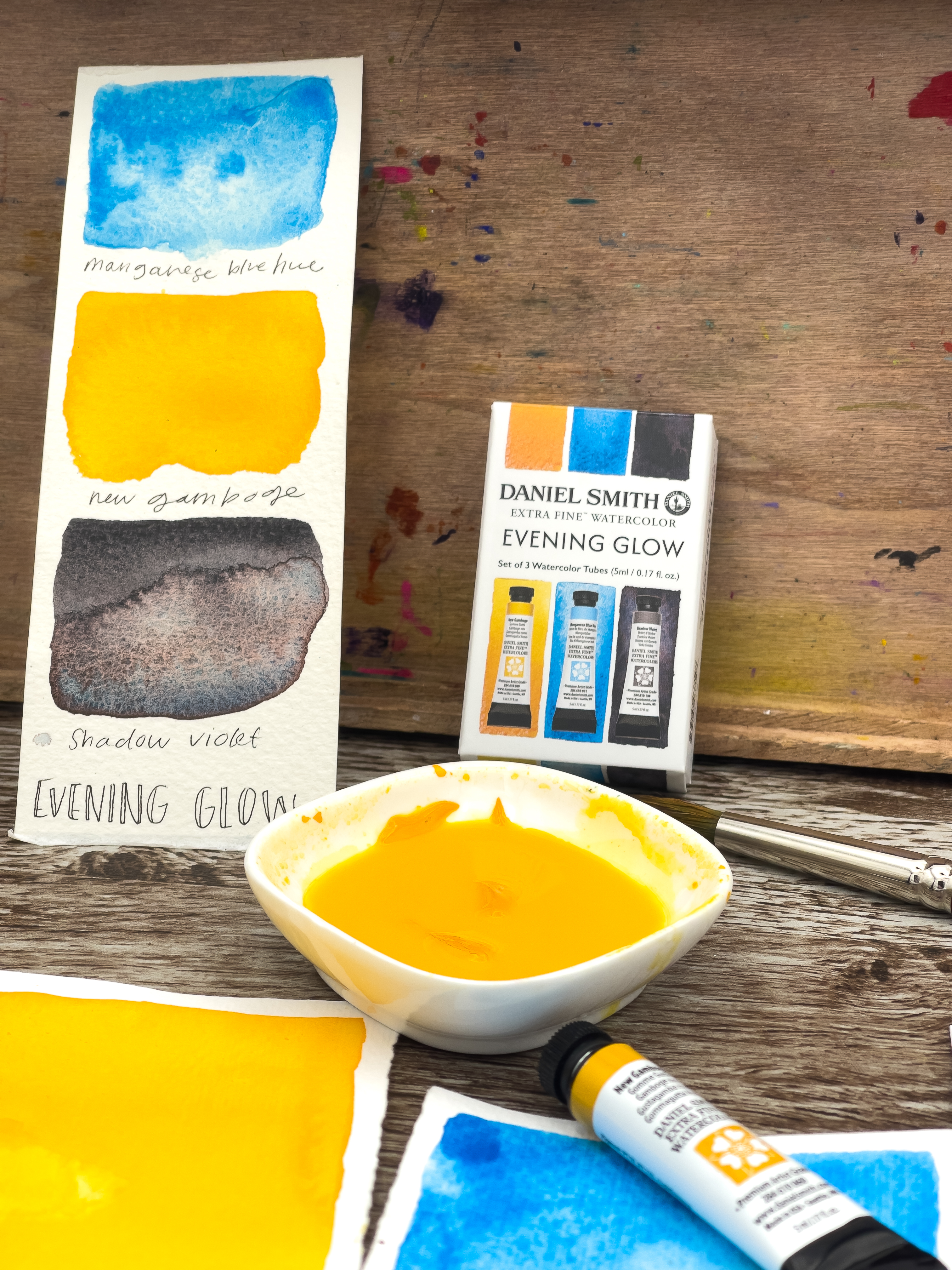 Evening Glow – 5ml Watercolor Triad Tube Set-7