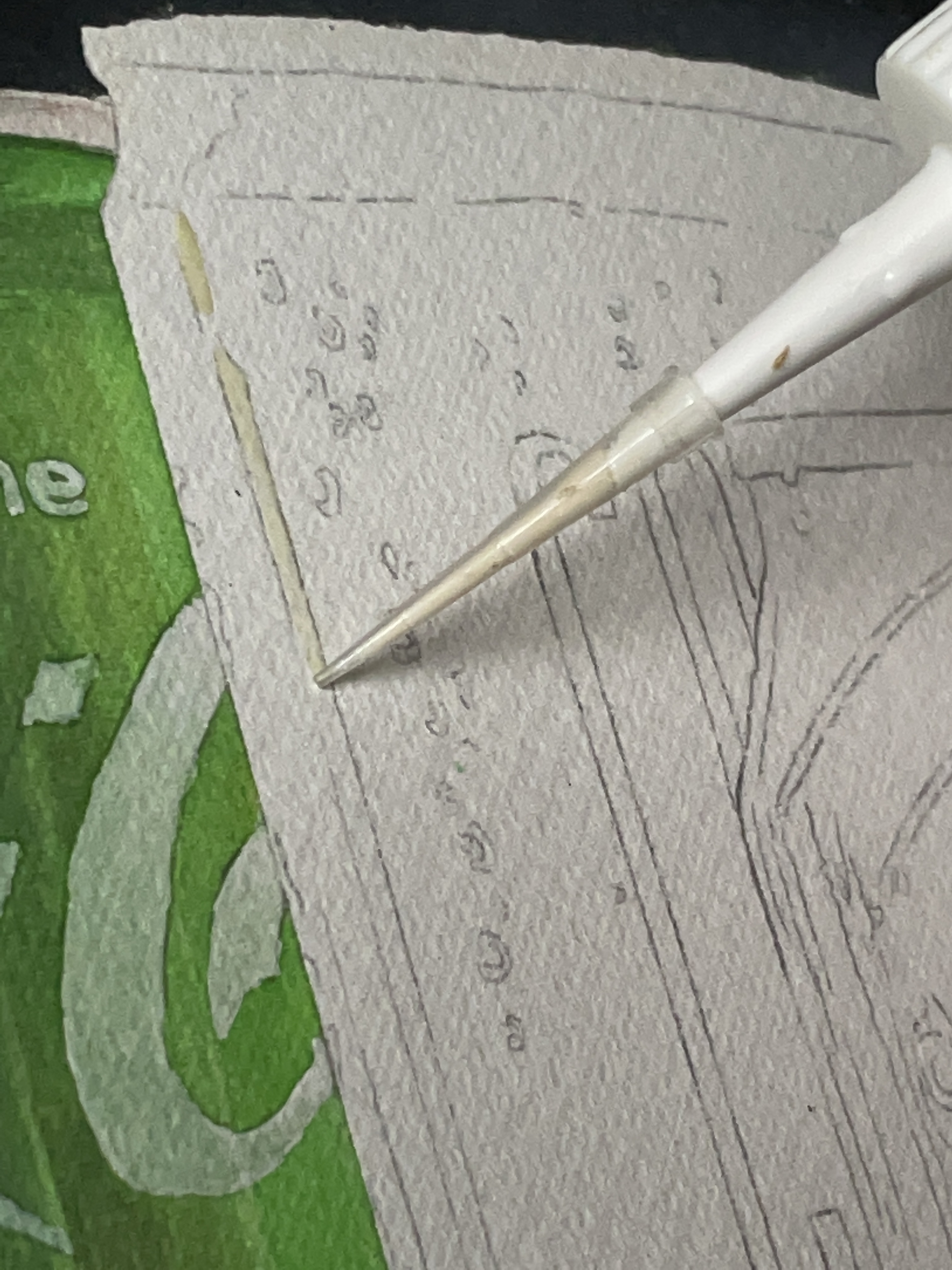 Preserve the Sparkle – How to Use DANIEL SMITH Masking Fluid for Crisp Clean Highlights-11