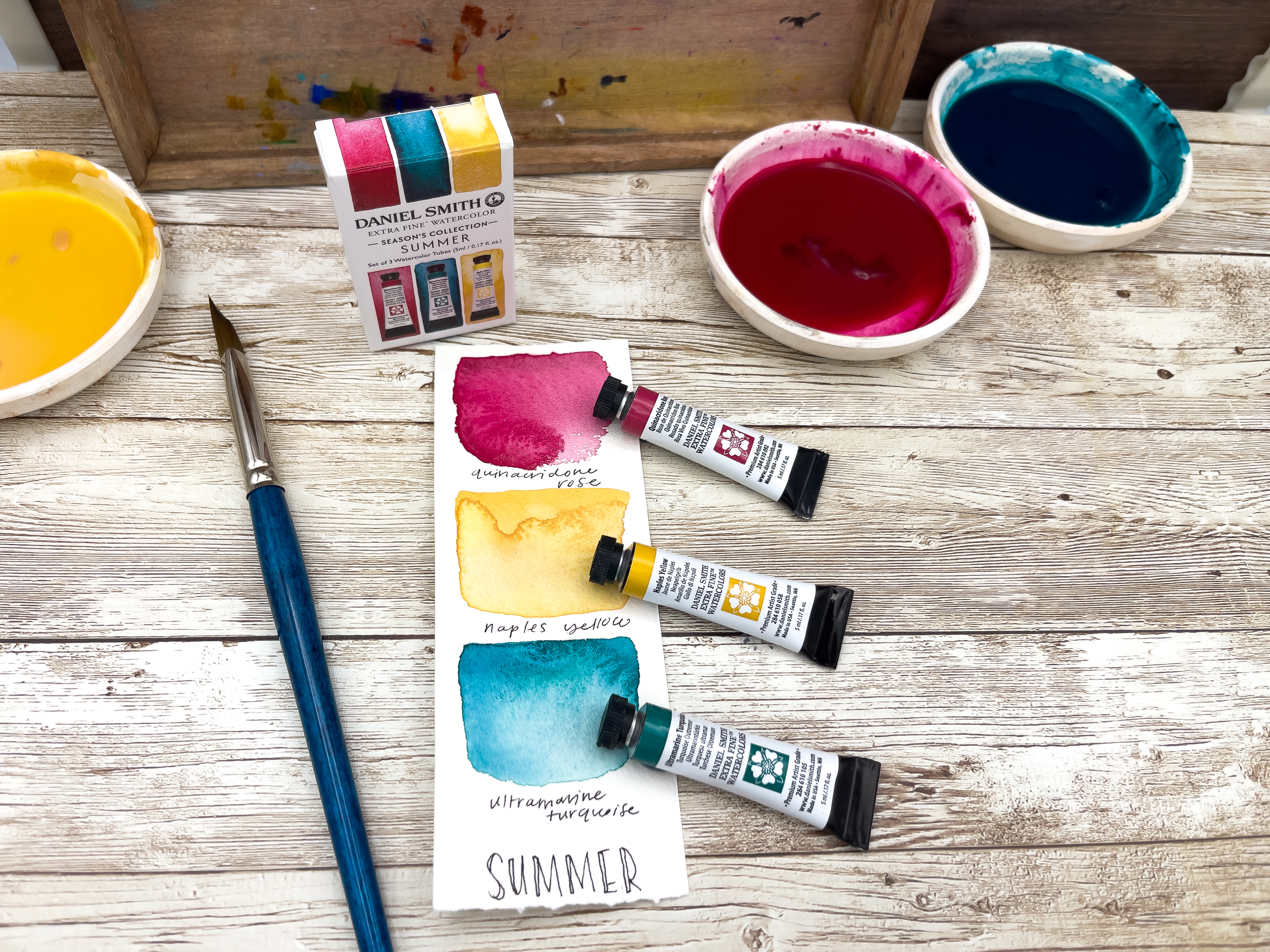 Summer – 5ml Watercolor Triad Tube Set-3