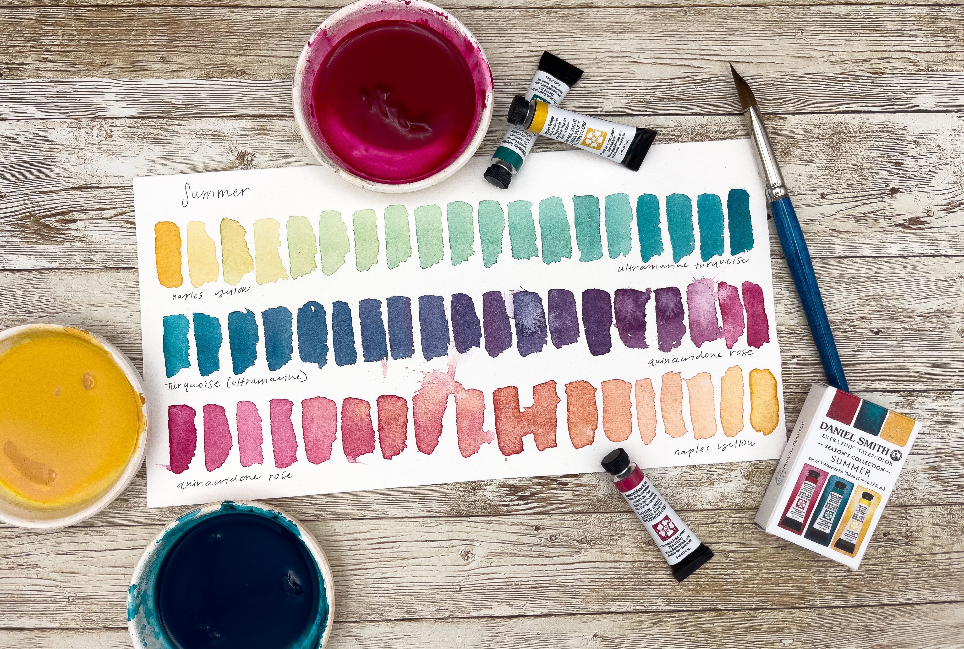 Summer – 5ml Watercolor Triad Tube Set-7