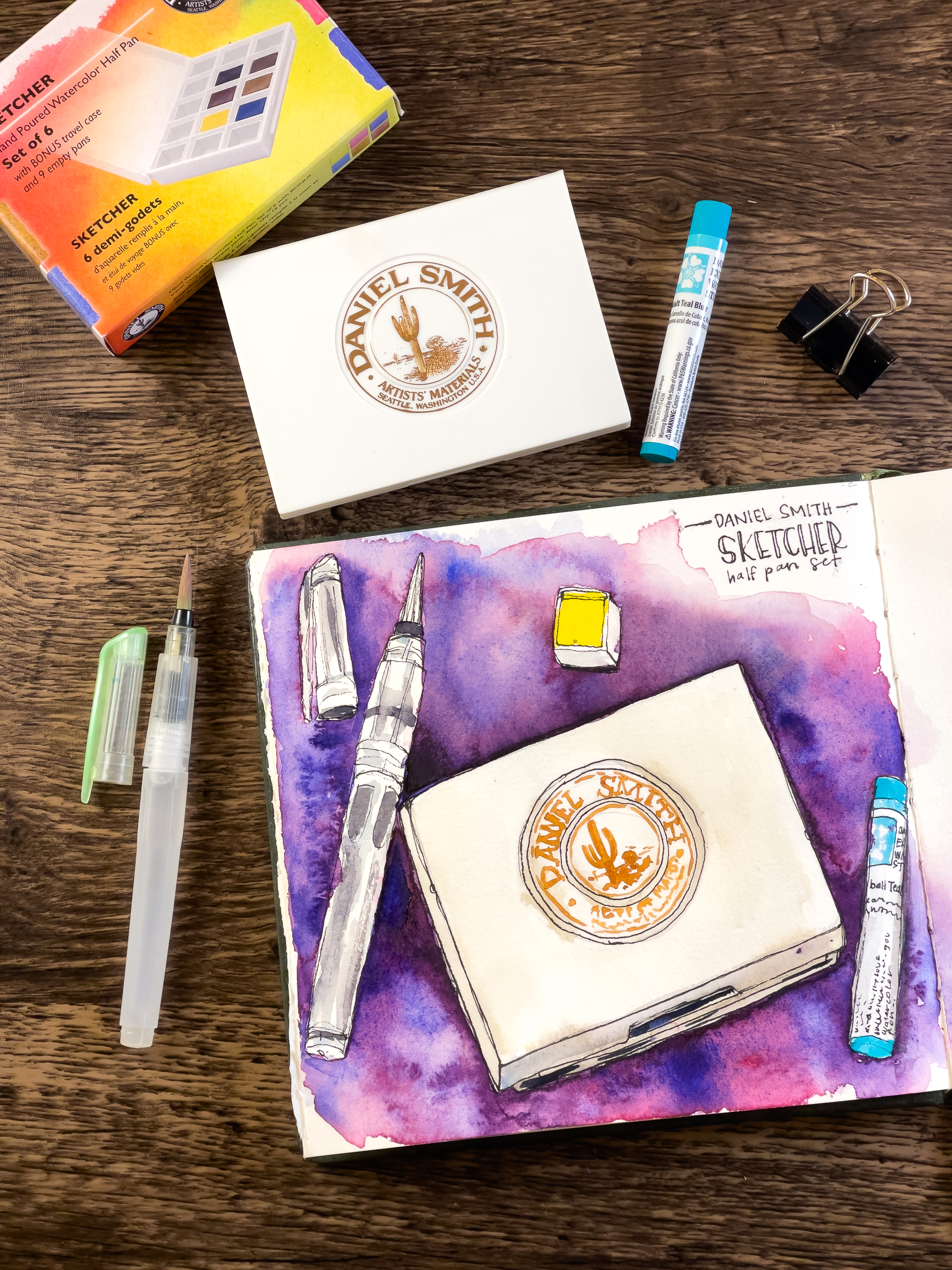 现场素描 – 素描器 – 半盘套装-14