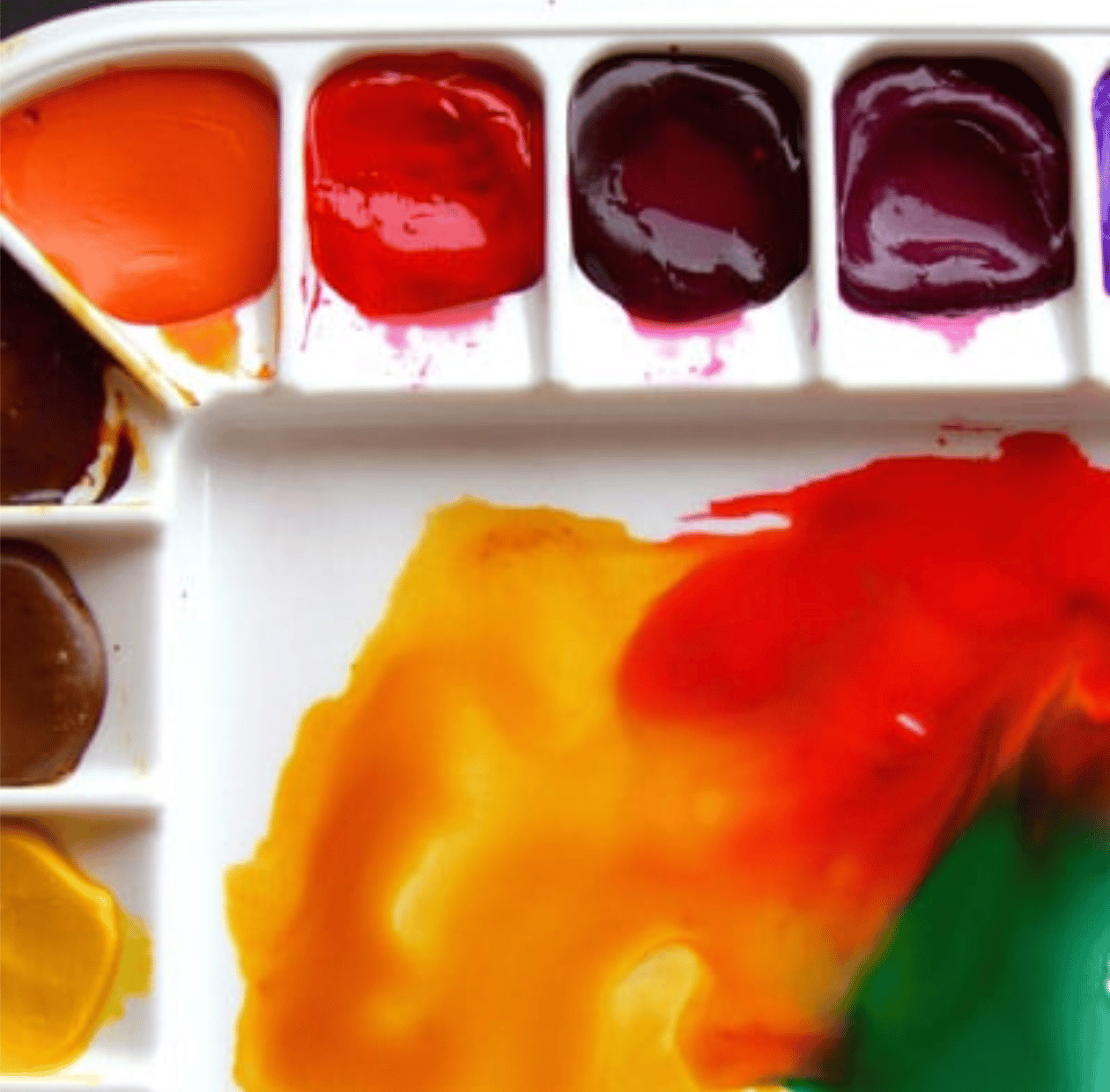 Cómo preparar una paleta de acuarelas para viajar 2