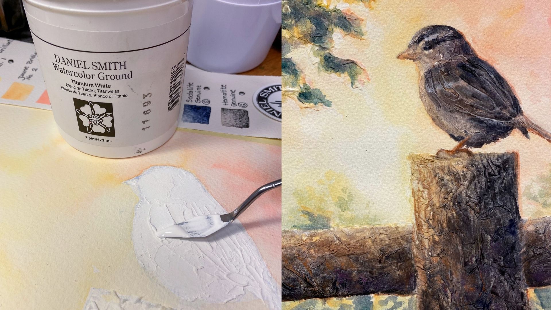How Julie Ann Karlsson Uses Watercolor Ground for Texture and Light