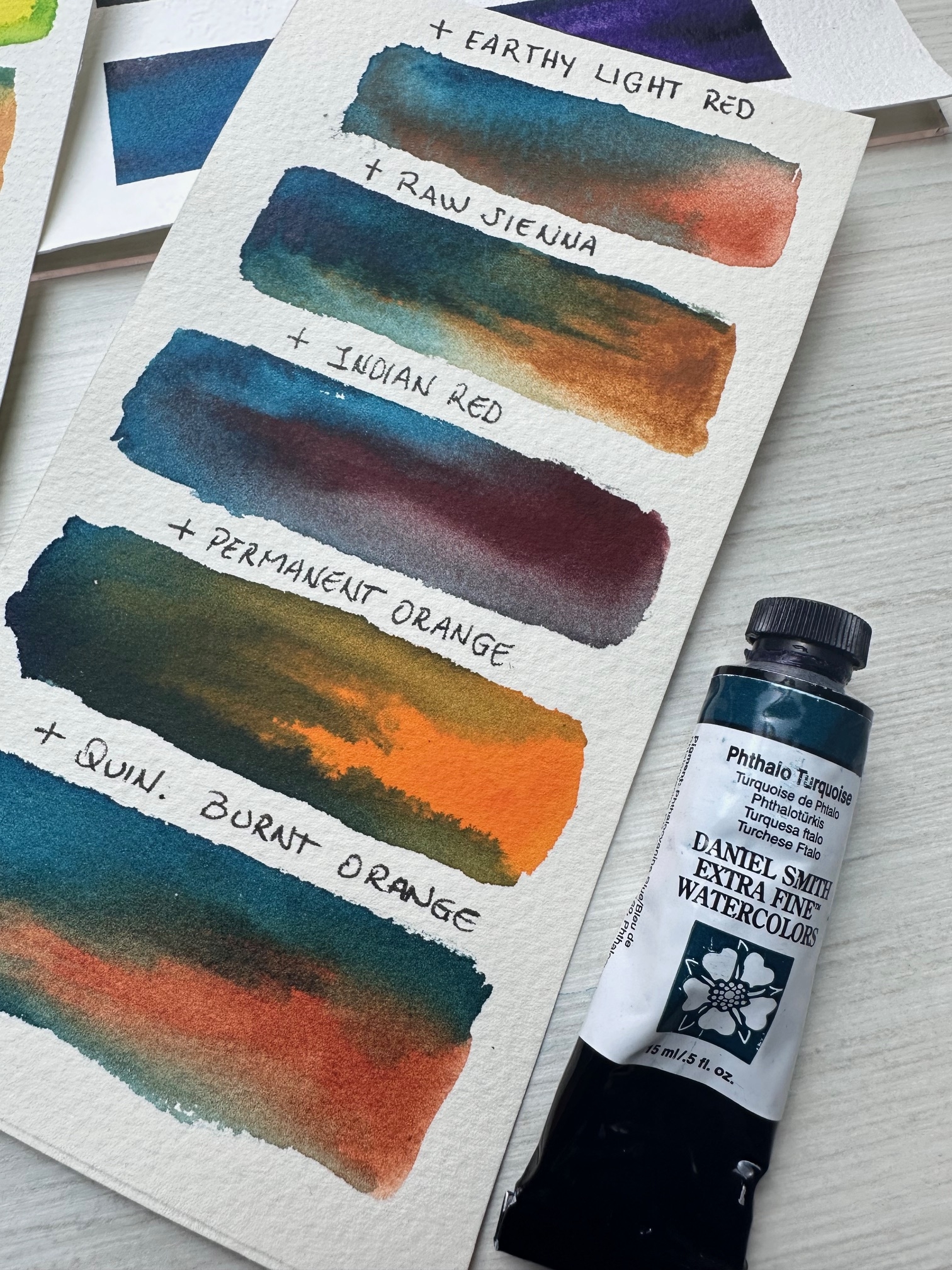 Phthalo Turquoise-A Watercolor Study by Marty Gómez-Silva-16