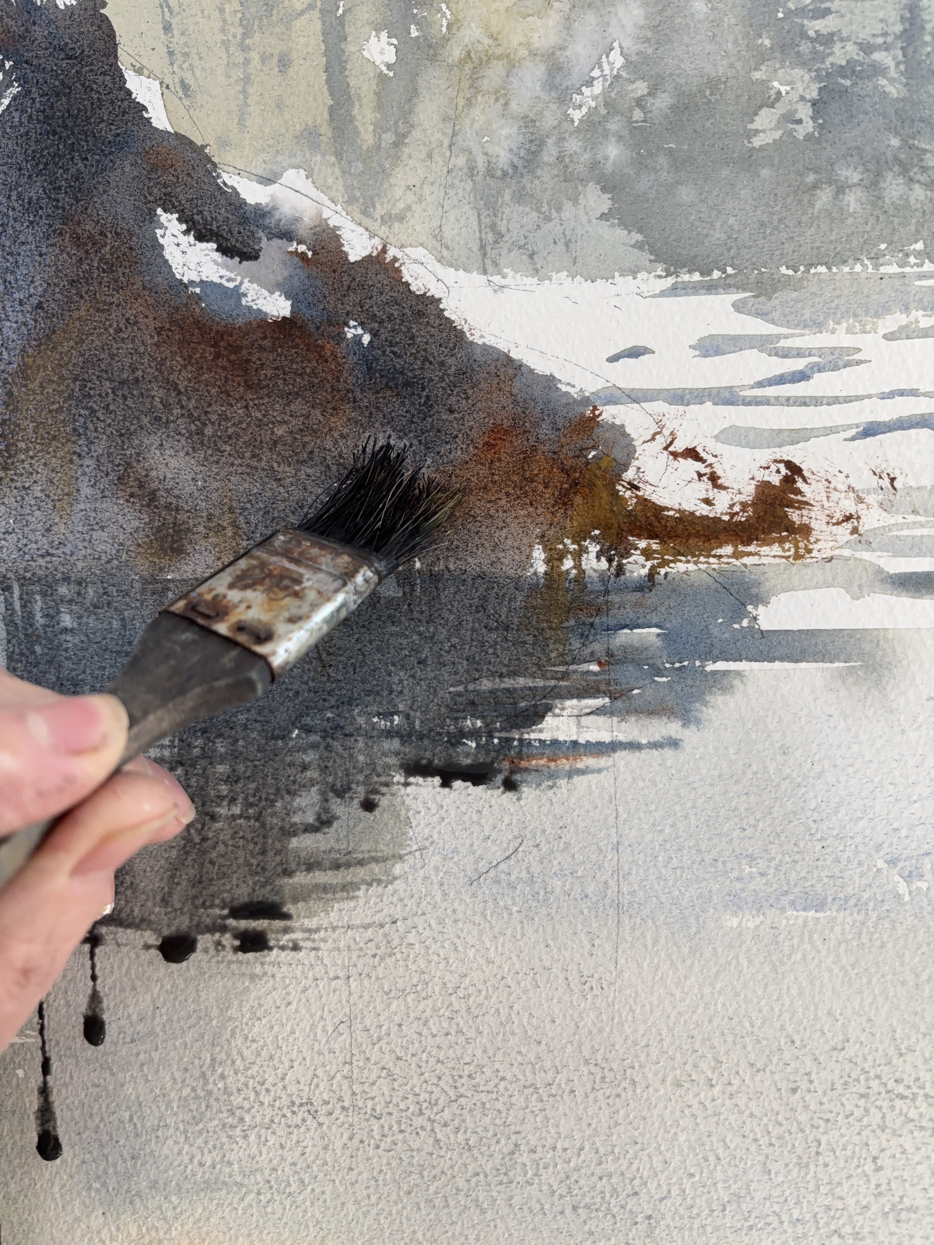 Más allá de la técnica: el enfoque de Anders Andersson para pintar con acuarela-4