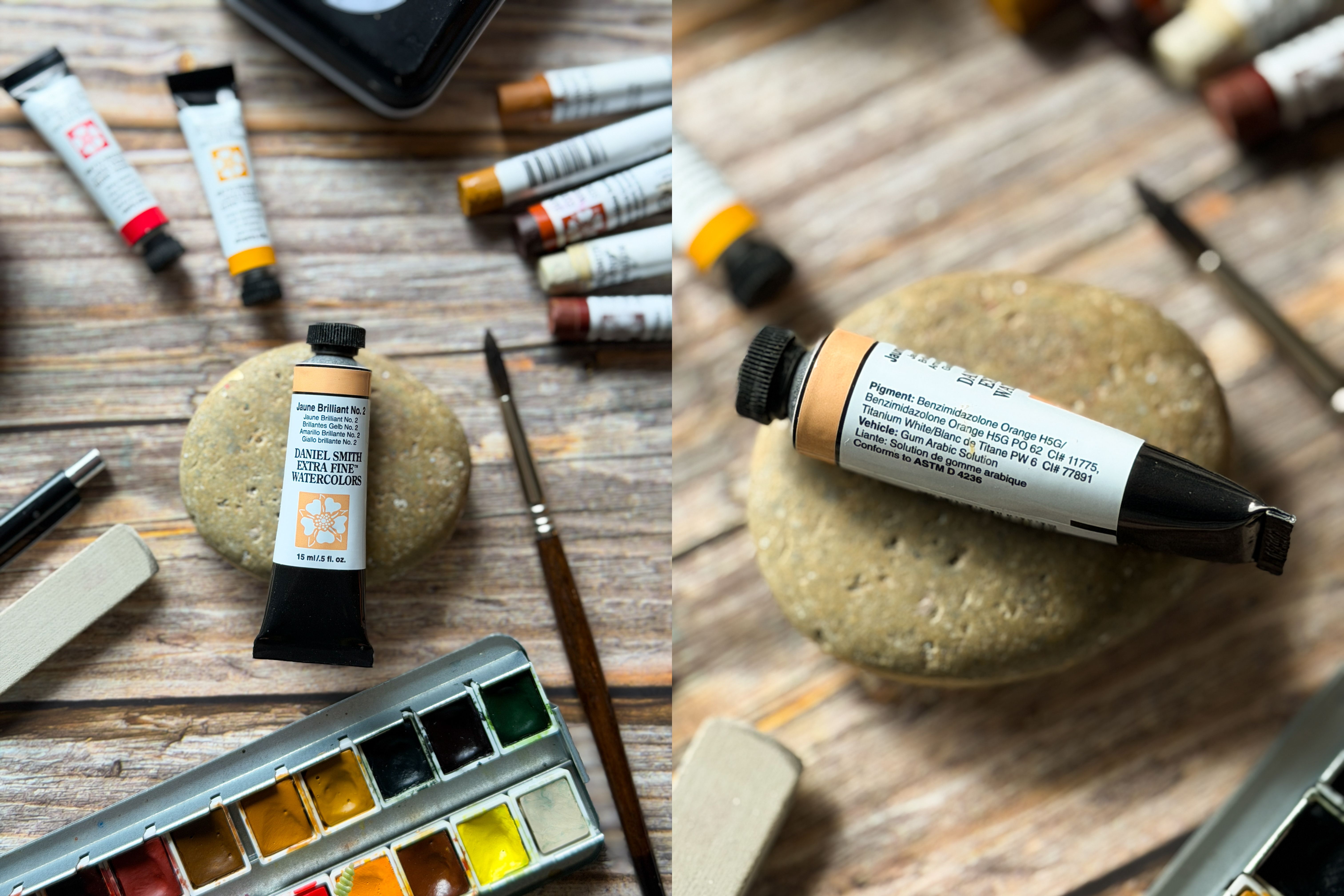 How To Read a DANIEL SMITH Paint Tube-13