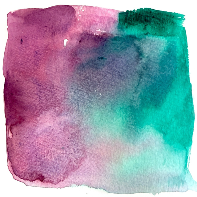 Let’s do “Monday Mixes” takeover by Brand Ambassador @alisonpintoart ⁠Colors used :  Rose of Ultramarine and Phthalo Green Blue ShadeHave you noticed that some colors just bring out a feeling? What do you feel when you see this mix? The richness of Rose of Ultramarine, creates an atmospheric mix with Phthalo Green. From the soft glowing shades to the deep dark from the mix in full saturation… for me this one says Quiet Joy. What would you call it? “Monday mixes are about taking a few colors, and just having fun with it. This has been my go-to exercise to warm up. Try it, the colors might just surprise you.”- Alison Pinto  Key to Alison’s process  “…I wet the surface with clear water, sometimes randomly, and drop in juicy paint and enjoy watching it burst across the dampened surface.”  #danielsmith  #DanielSmithMondayMixes #danielsmithartistmaterials  #danielsmithwatercolors  #watercolor #painting