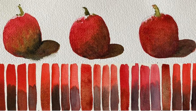 From DANIEL SMITH Archives! How to Create Natural Shadows and Undertones for Your Favorite Red Watercolors. Learn more - blog link in bio ☺️#danielsmith #danielsmithartistsmaterials #danielsmithwatercolors #fromdanielsmitharchives