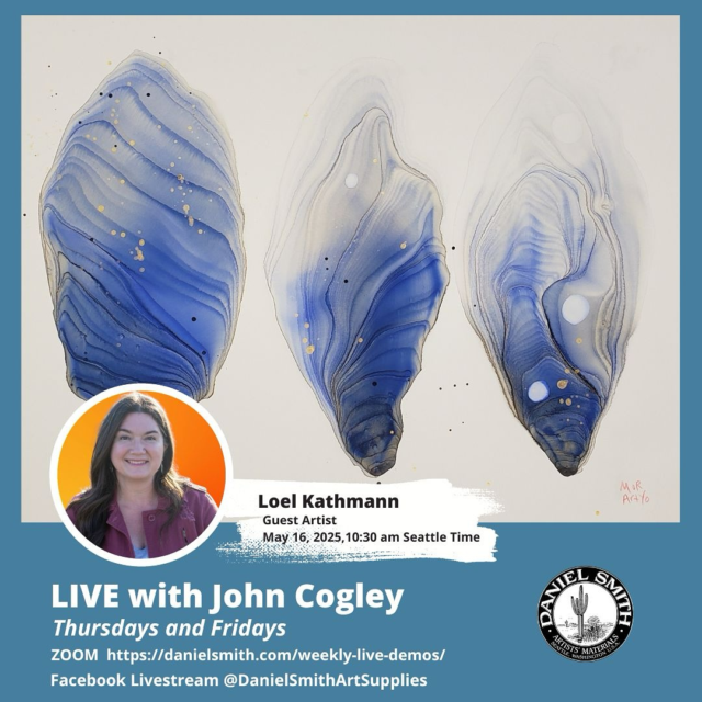 Look who’s returning as guest artist at Friday LIVE this week ☺️ Don’t miss @mor_artyo this Friday - May 16 live with John Cogley. Join us - link in bio! #danielsmith #danielsmithartistsmaterials #danielsmwatercolors #livewithjohncogley