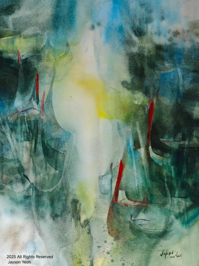 @jaysonartspace  we always look forward to that expressive and uniquely beautiful mixes! Thanks for sharing.Repost from @jaysonartspace•What I long to reveal is a perfect world, beautifully fractured — a vision so alluring it draws the viewer irresistibly into its story.— Fu Er De#jaysoawatercolor #jaysoncreations #jaysonart #jaysonartspace #danielsmith #danielsmithwatercolors #danielsmithartistsmaterials #danielsmithextrafinewatercolor