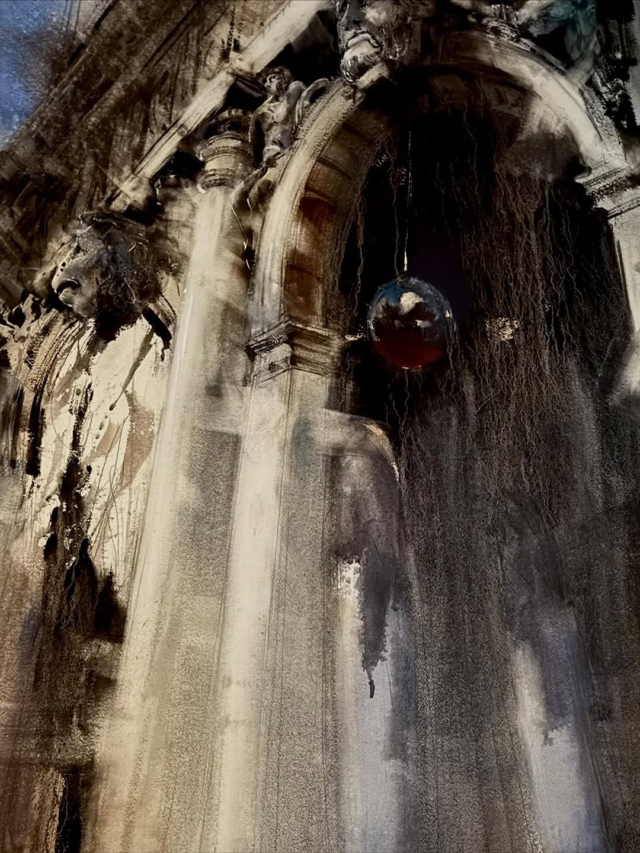 Powerful! @alvaro.castagnet thanks for sharing.Repost from @alvaro.castagnet•“The Guardians Series III” 102x67cm -40x26” #watercolor #acuarela #venice #art #acquarello #watercolour #danielsmithwatercolors #danielsmith #danielsmithartistsmaterials