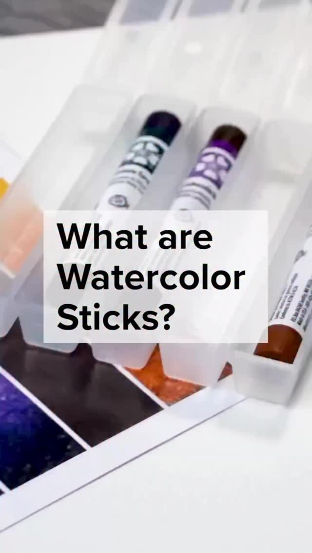 Such a great introduction of the Watercolor Sticks! Thank you @blickartmaterials  for sharing ☺️#repost @blickartmaterials Daniel Smith Watercolor Sticks are great for experimenting with new techniques! ✨ Draw directly on your paper, load a wet brush from a stick, or dip them in water to create rich pools of color. Each stick equals about 3 full watercolor pans, so they last a long time and are easy to take anywhere.#watercolorsticks #danielsmithartistsmaterials #WatercolorArt #DanielSmith #ArtSupplies #WatercolorPainting #ArtistTools