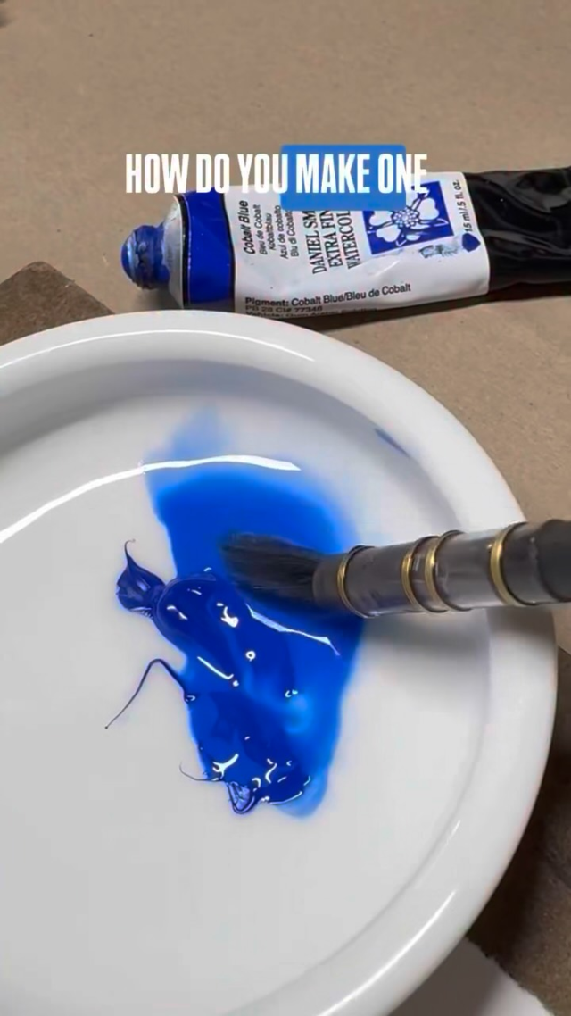 Cobalt Blue spotlighted 😊 @sandyallnockwatercolor we love how you use this color for today’s prompt. Thanks for sharing. Repost @sandyallnockwatercolor The prompt for today is Hope… And the color is @danielsmithartistsmaterials cobalt blue. I think I had no options for a subject because this sky was too perfect as a depiction of hope. #worldwatercolormonth #worldwatercolormonth2026#danielsmith #danielsmithartistsmaterials #danielsmithwatercolors